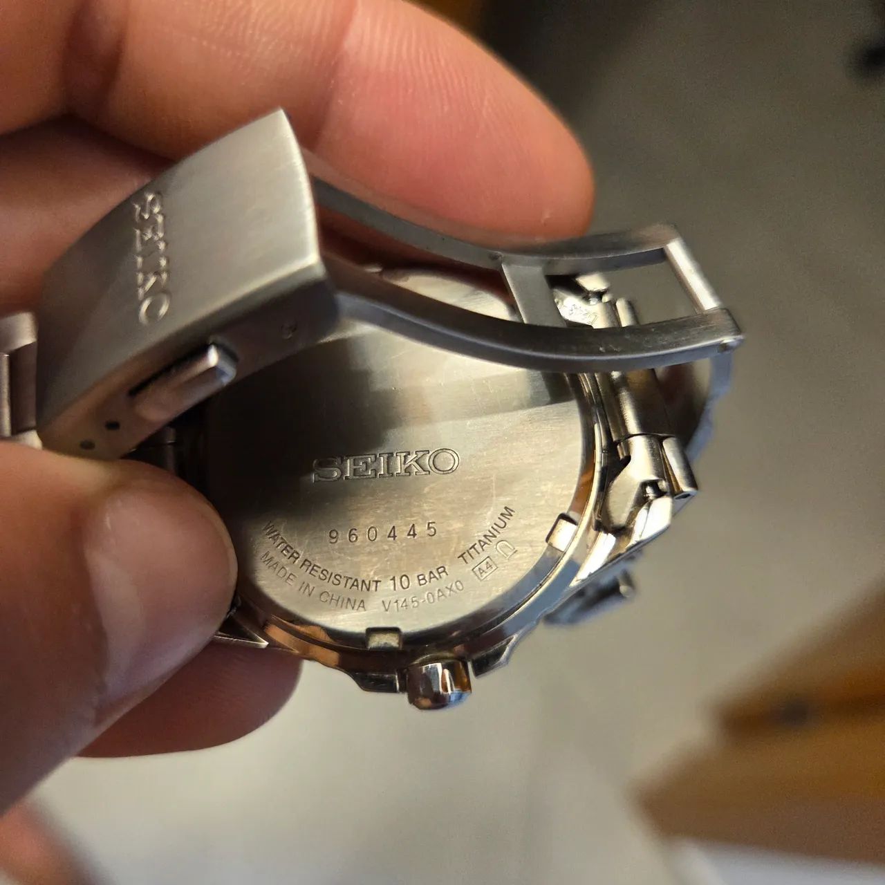 Relogio seiko solar titanium  - Foto 4
