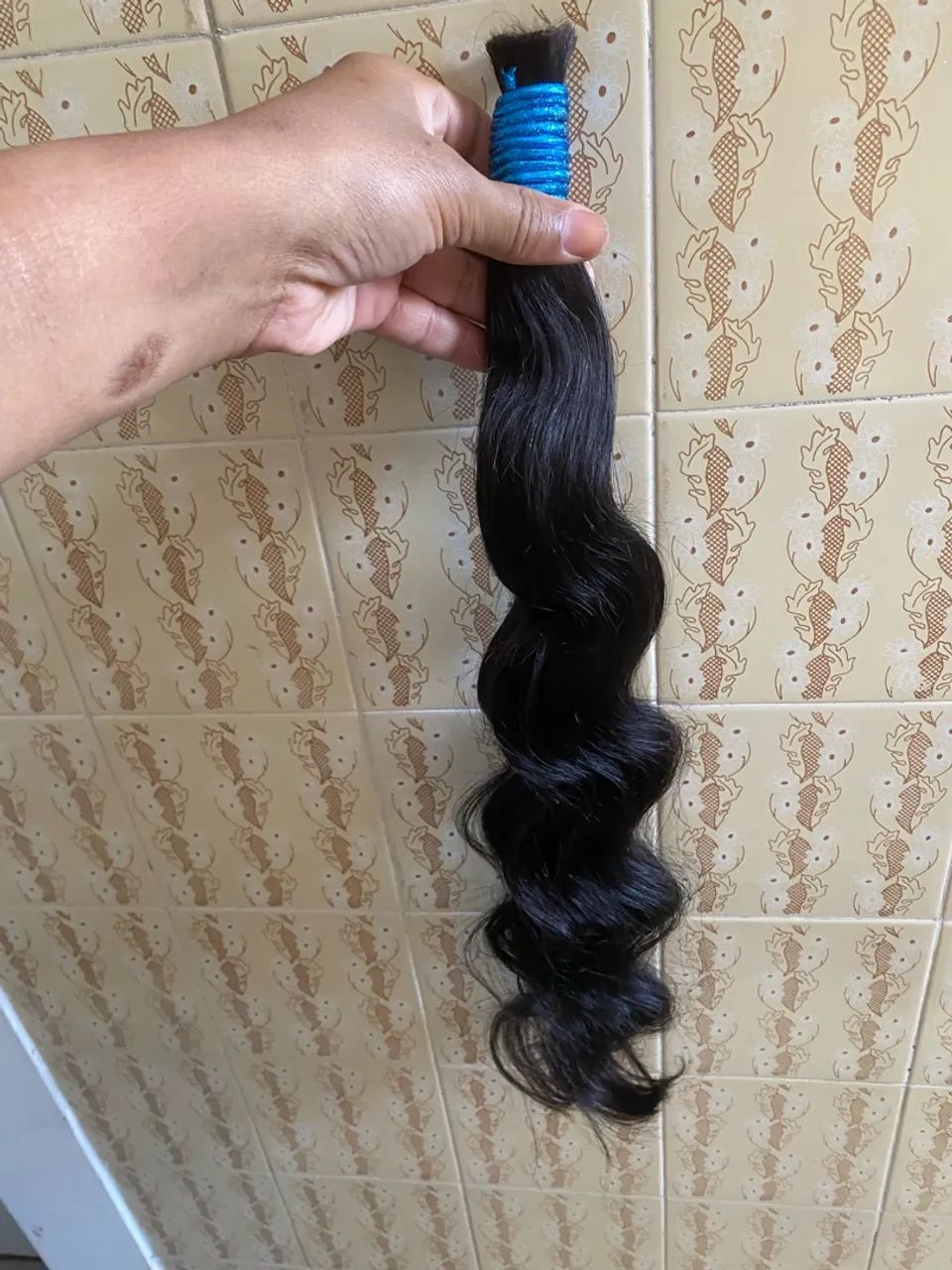 Cabelo humano 65 cm  - Foto 2