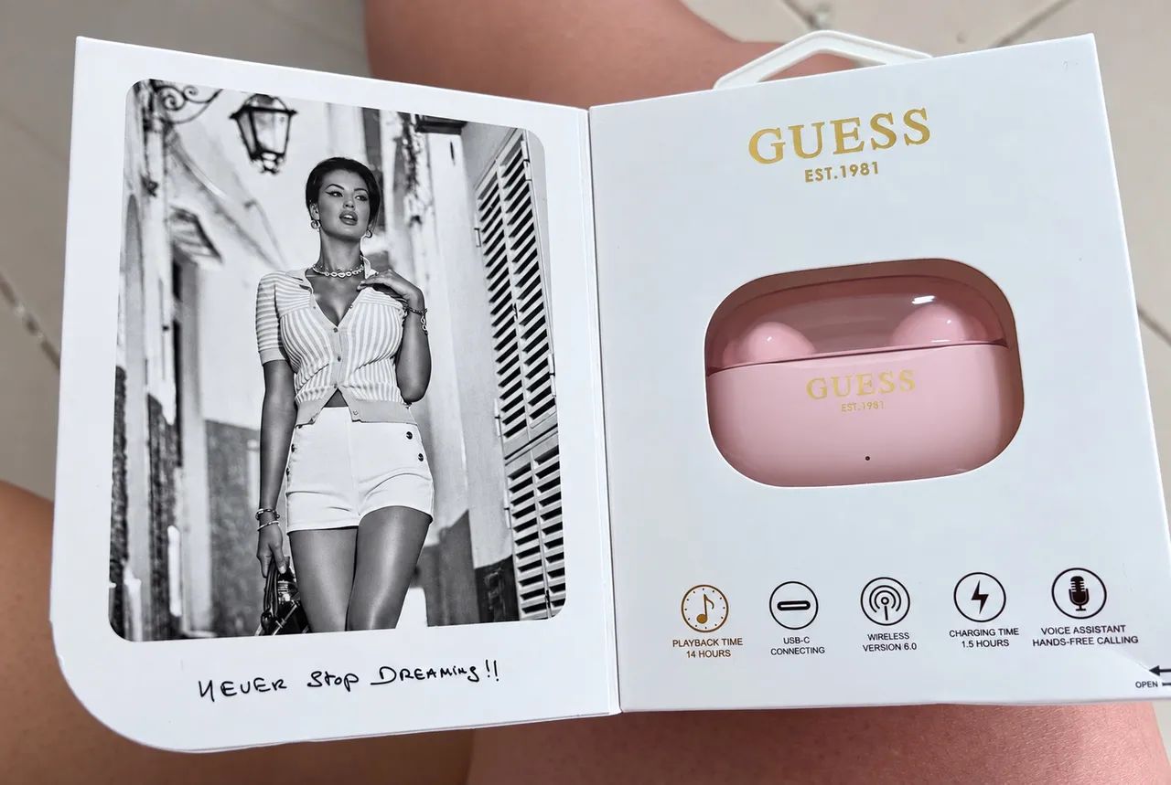 Fone de ouvido Bluetooth GUESS ORIGINAL !!! - Foto 2
