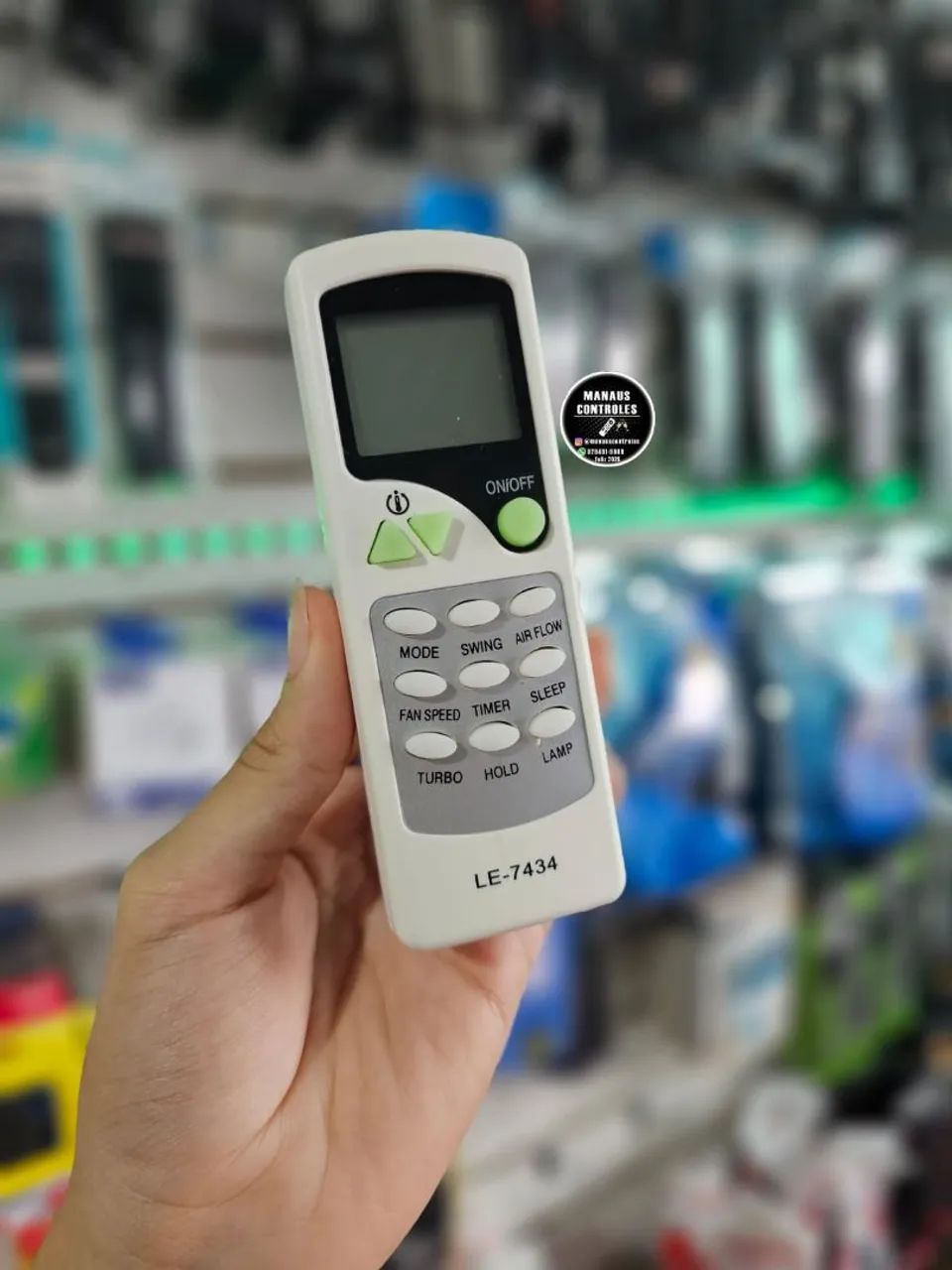 Controle Elgin p/ Ar-condicionado. Whatsapp na descrição 