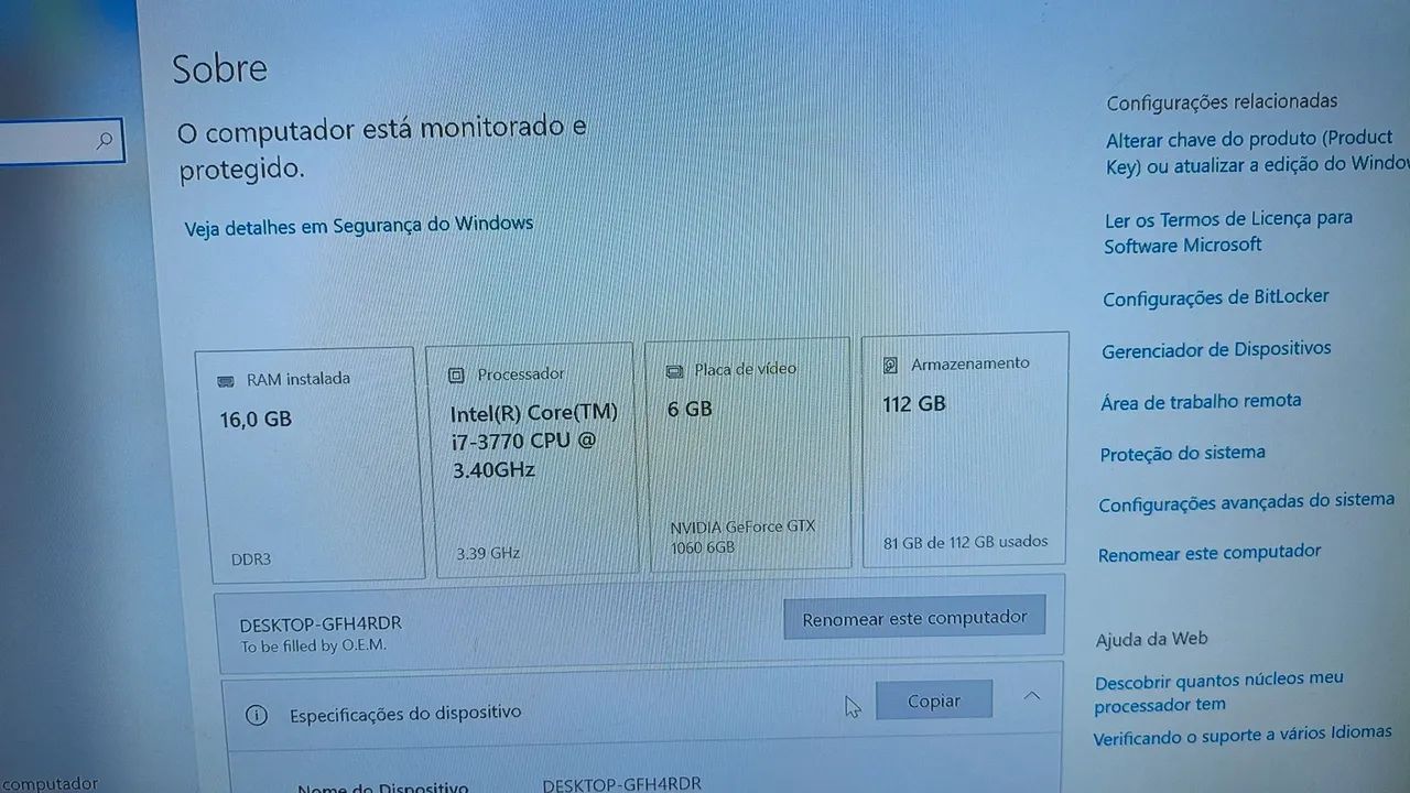 Pc i7 3 geração  - Foto 2
