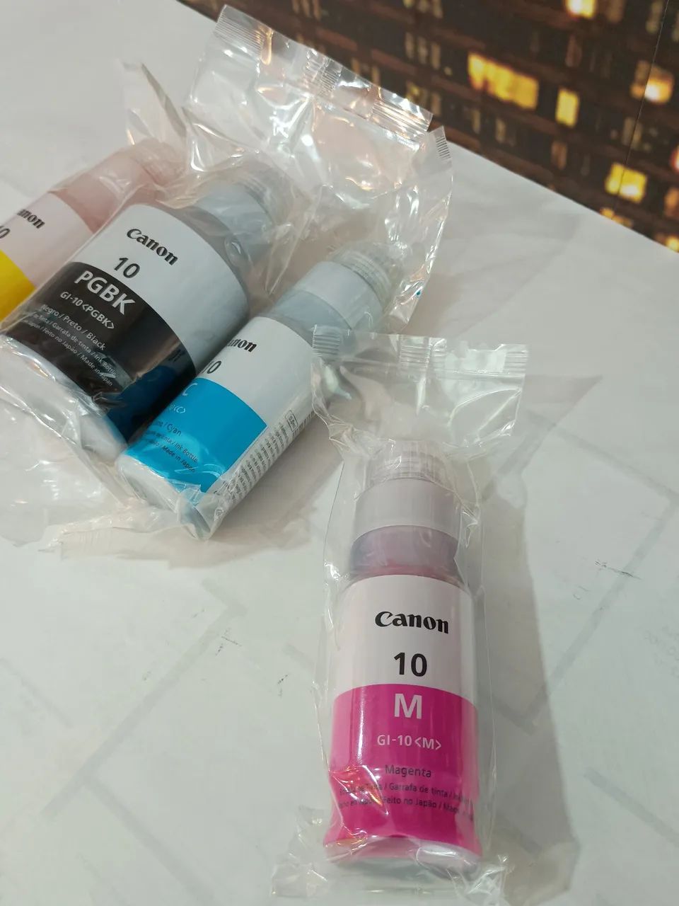 Kit de tintas Originais Canon n° 10 - Foto 4