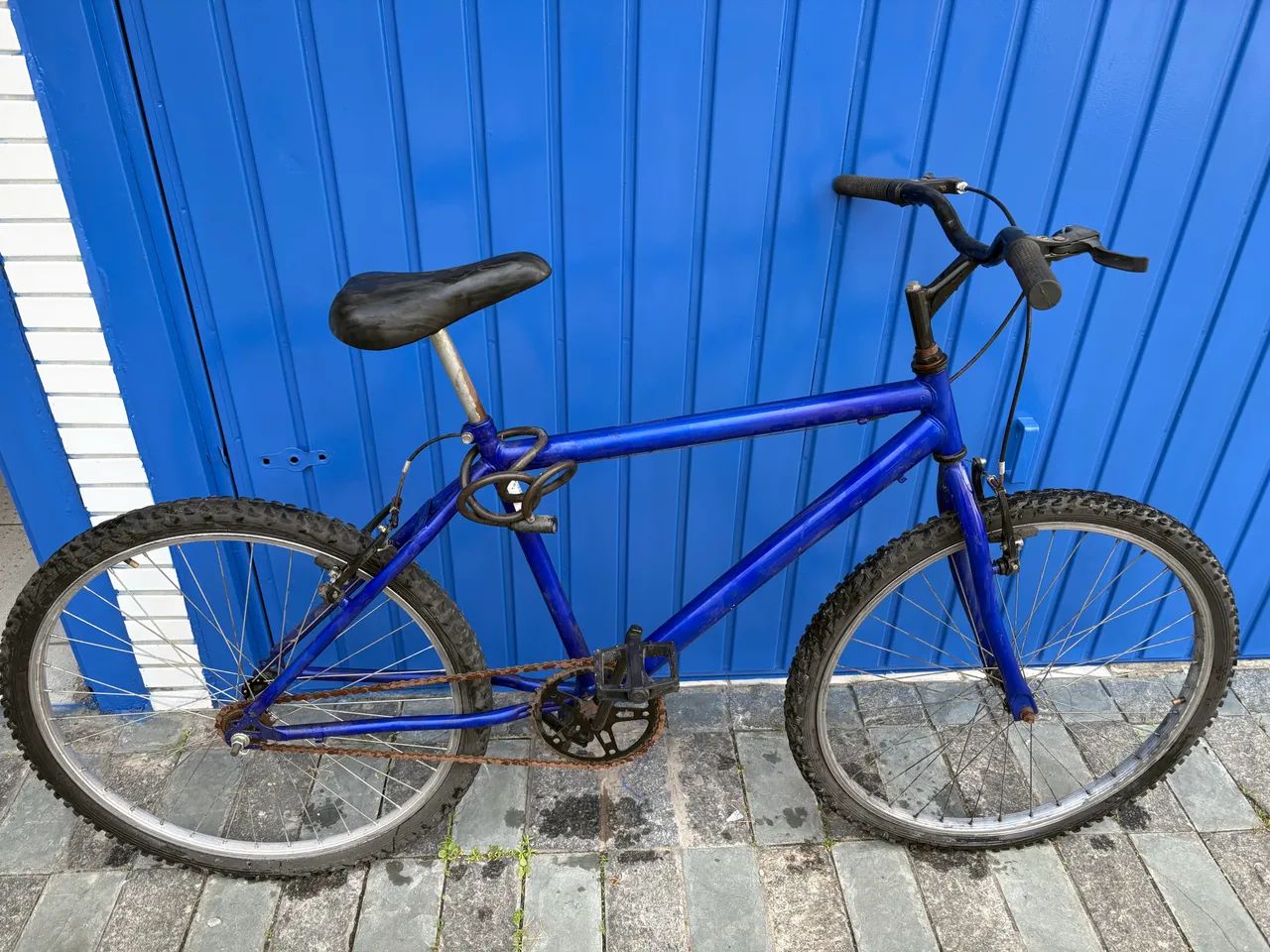 Bicicleta quadro de aço 