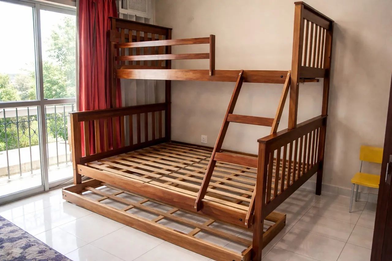 VENDO TRELICHE COM CAMA DE CASAL - Foto 2