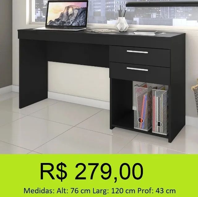 Escrivaninha de alta qualidade - Parcelamos sem juros!! 