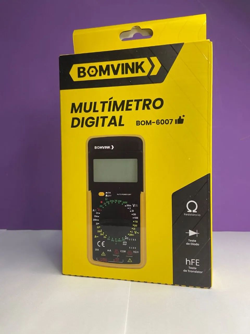 Multímetro Digital BOM-6007