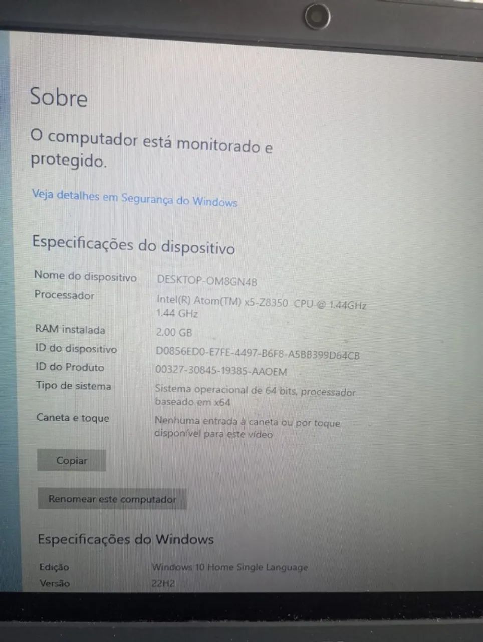 Multilaser Notebook Intel atom memoria 2gb casa loja informática computador escritório - Foto 3