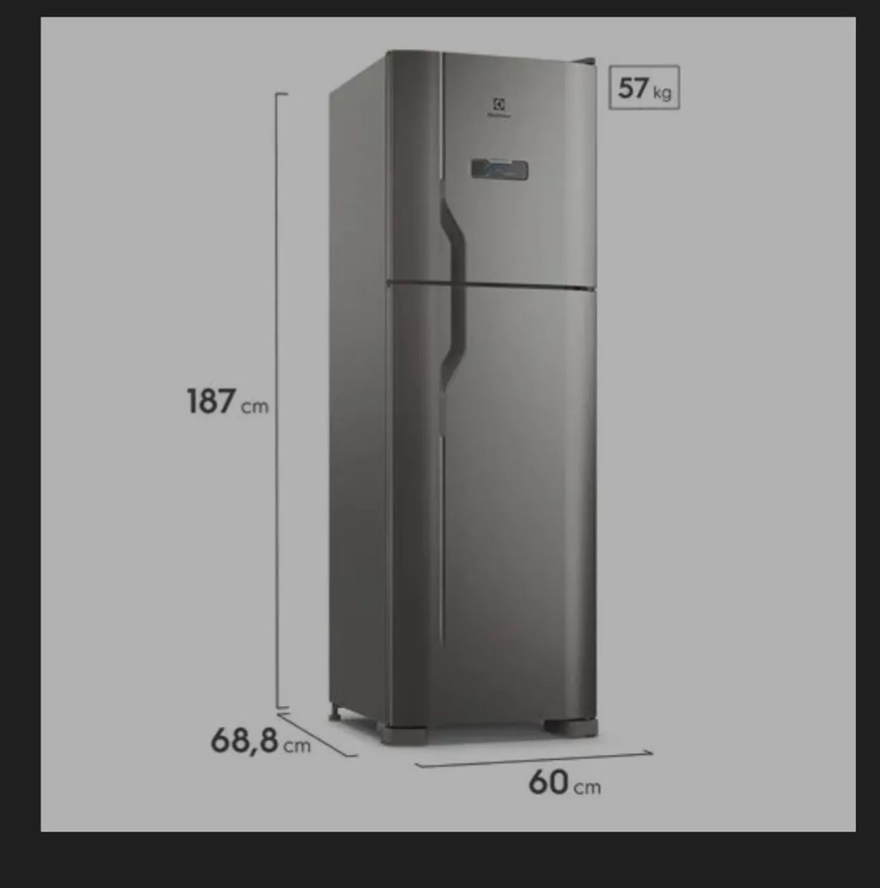 Geladeira Electrolux 400L  com 2 meses de uso. - Foto 2