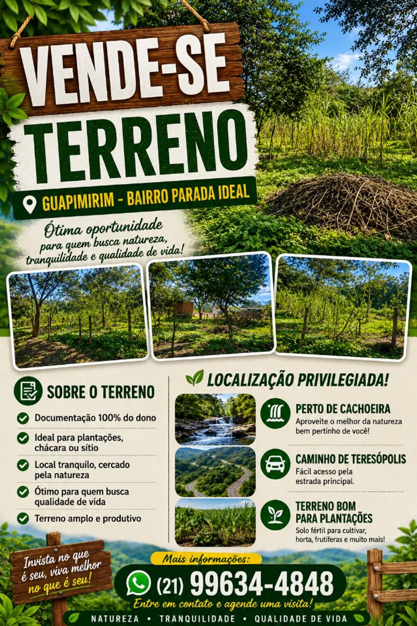 TERRENO EM GUAPIMIRIM 
