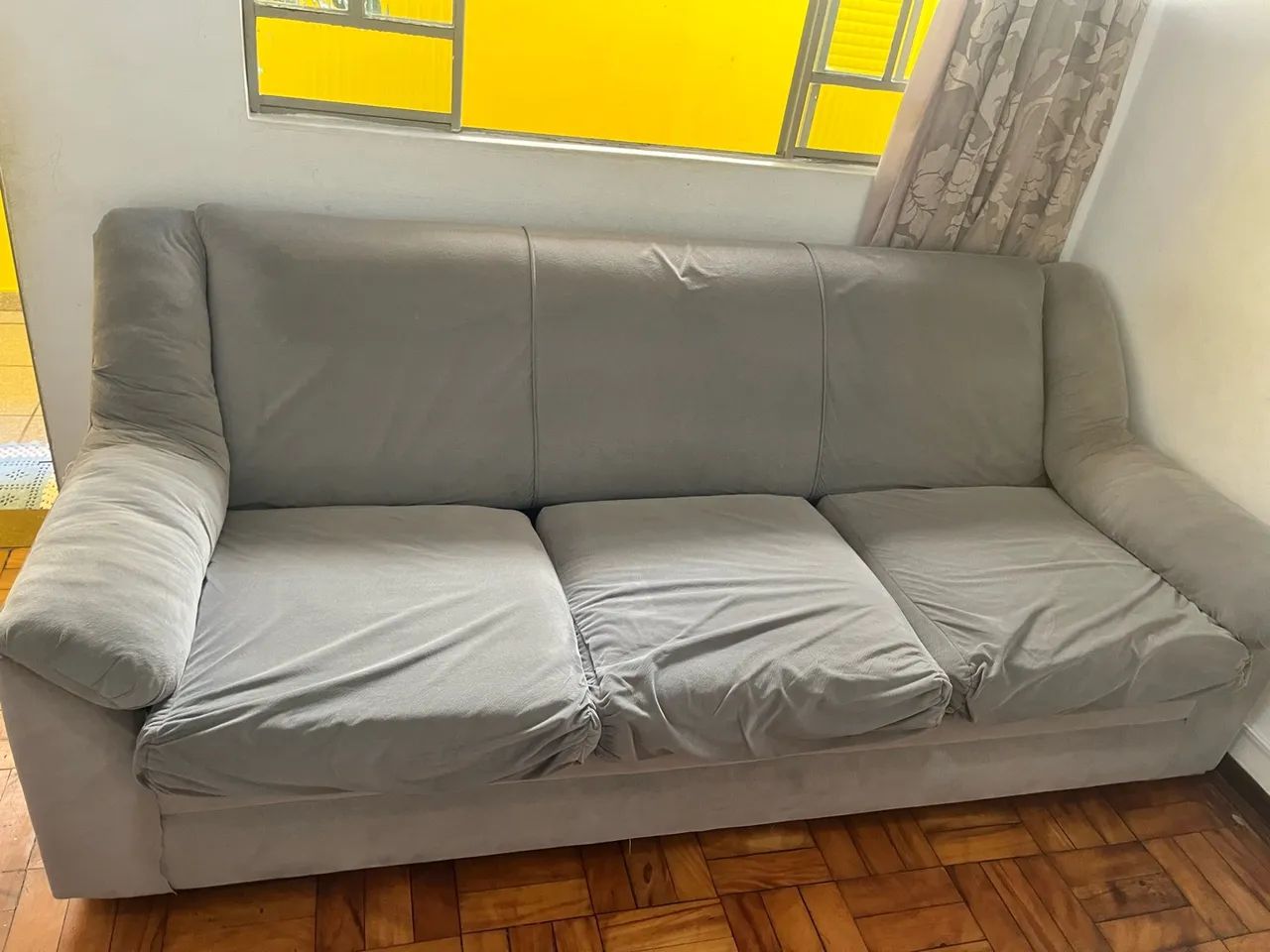 Sofá cama com colchão 3 lugares  - Foto 2