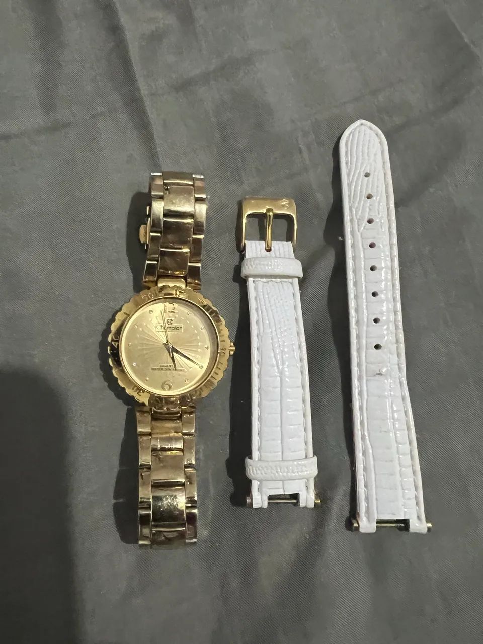 Relógio dourado Champion mini