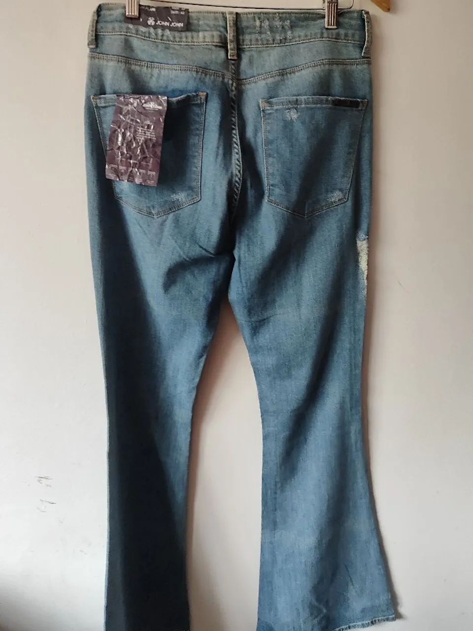 Calça jeans John John flare feminina  - Foto 5