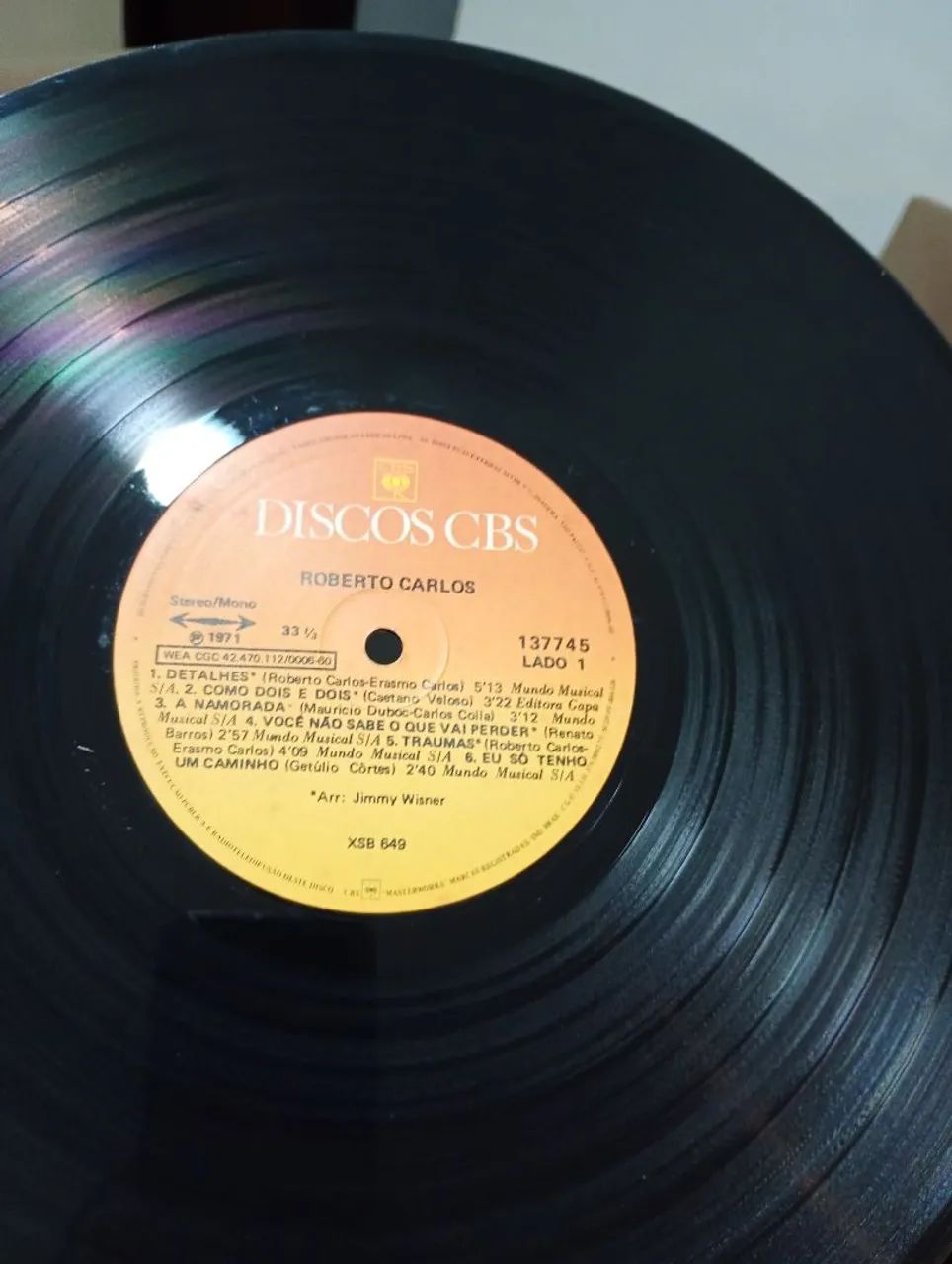LP Roberto Carlos 1971 - Foto 3