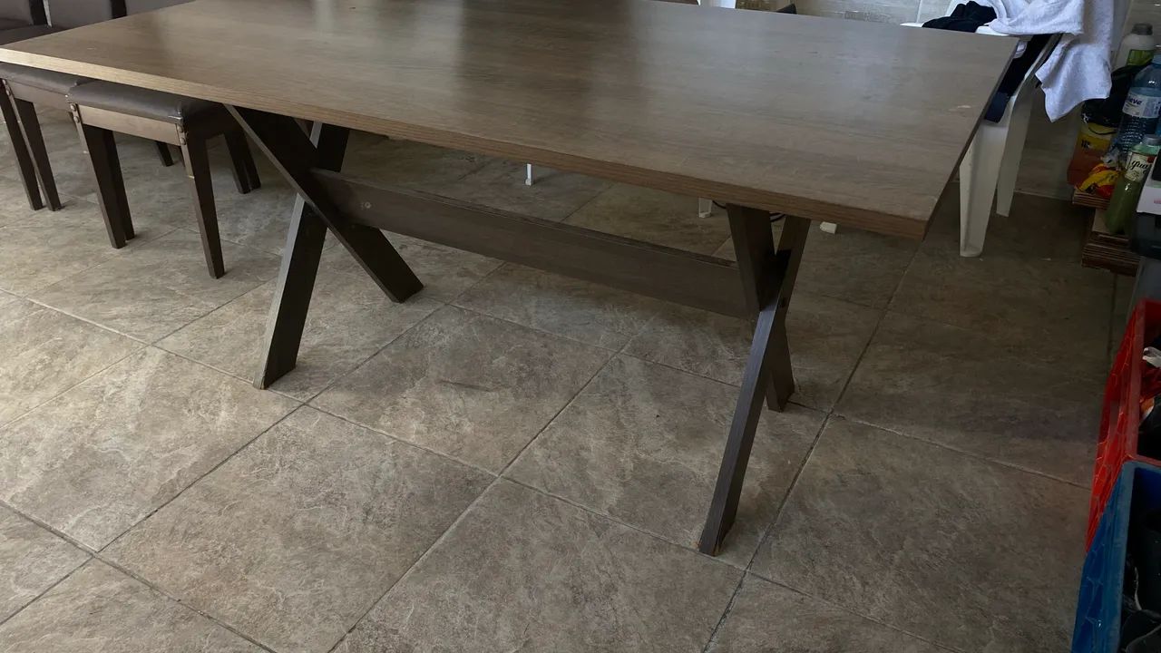 Vendo mesa seis cadeiras R$600,00 - Foto 5