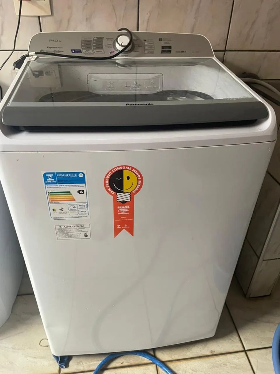Máquina de lavar 14kg Panasonic 