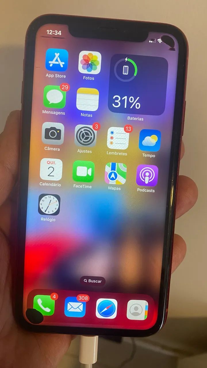 IPHONE XR 64gb VERMELHO