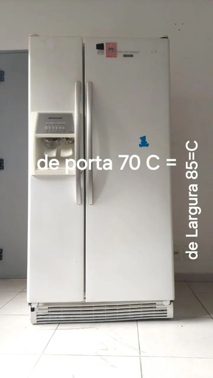 Geladeira duplex Brastemp 