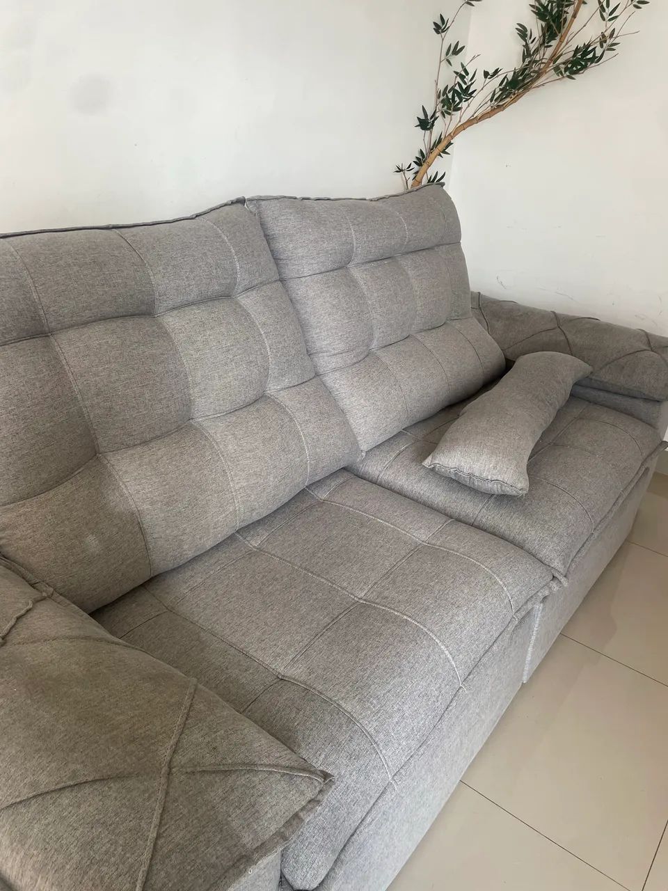 Sofá 4 Lugares com regulagem de Encosto