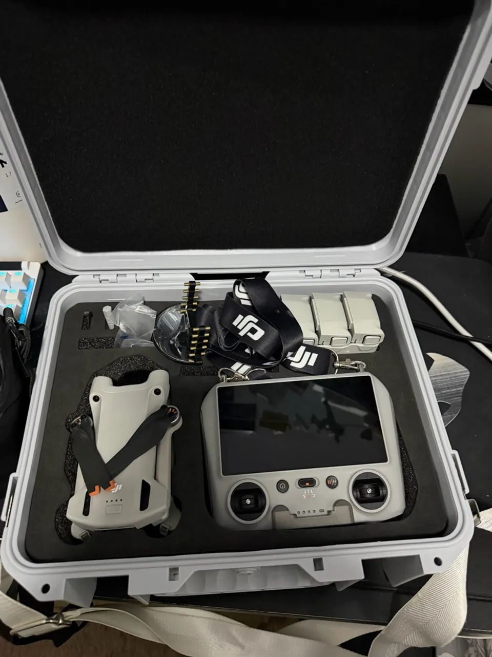 Drone DJi mini 3 pro com tela e maleta completa 