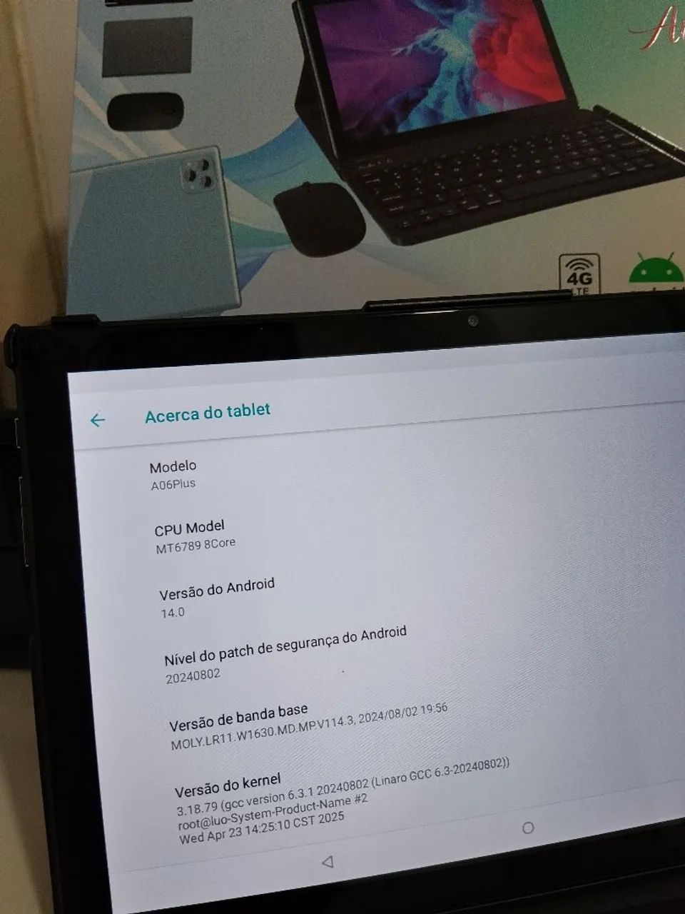 ? TABLET AMIYO A06PLUS 10,1? ANDROID 14 + TECLADO E CAPA  - Foto 3