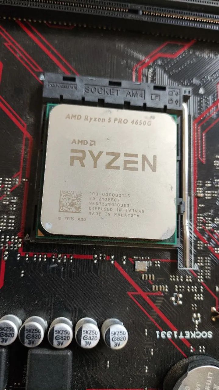 Processador AMD Ryzen 5 PRO 4650g