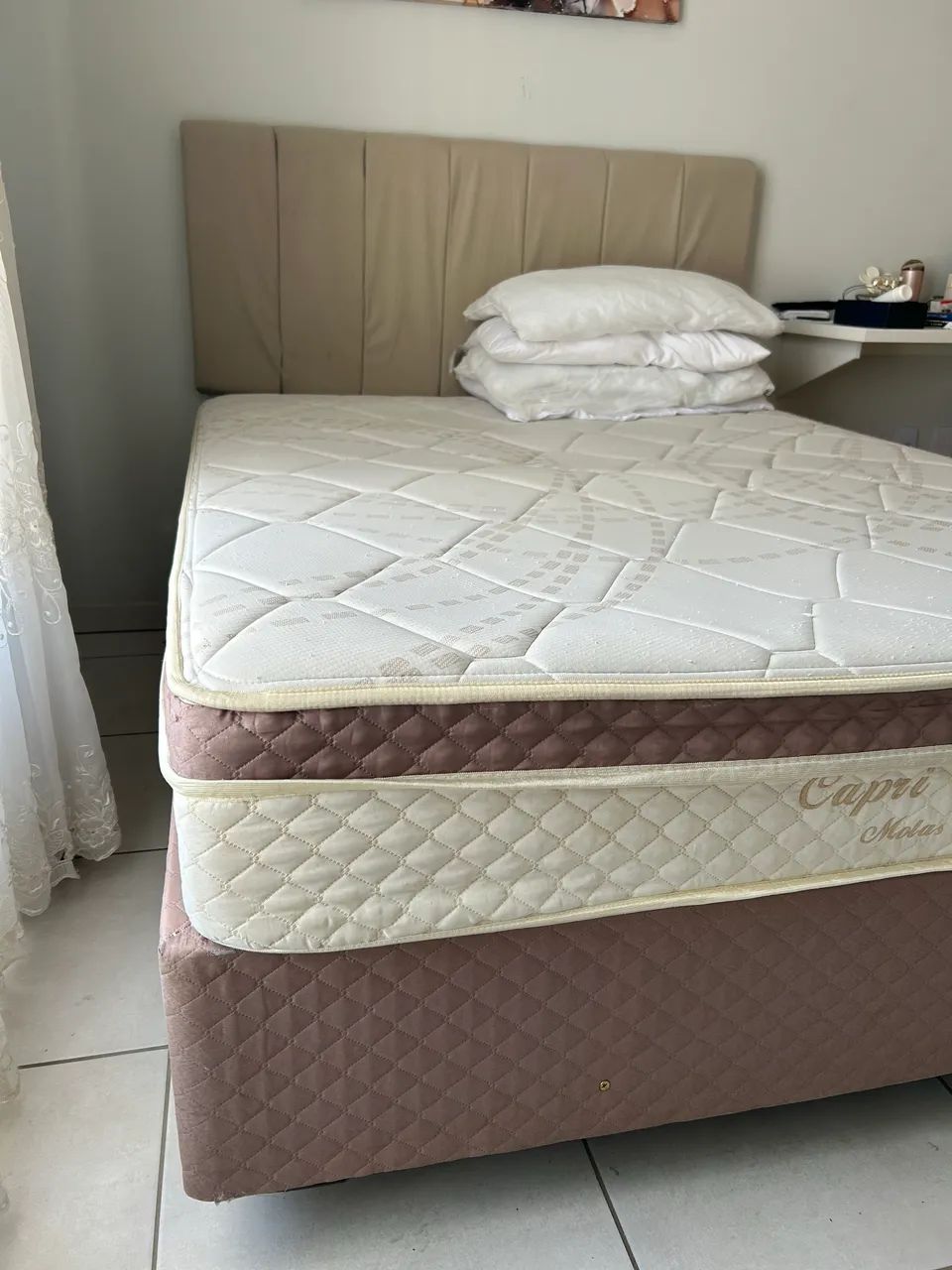Cama box casal