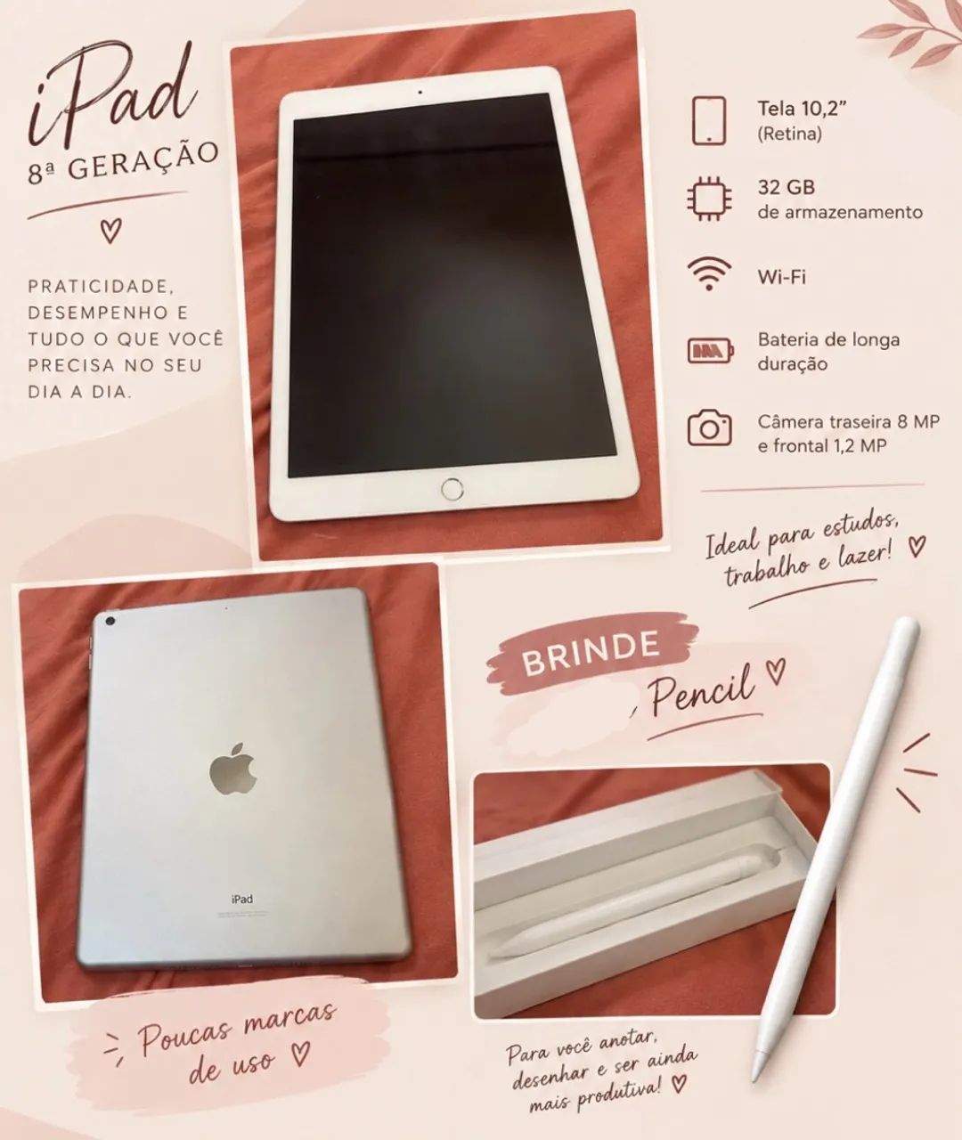 Ipad 8° Geração 