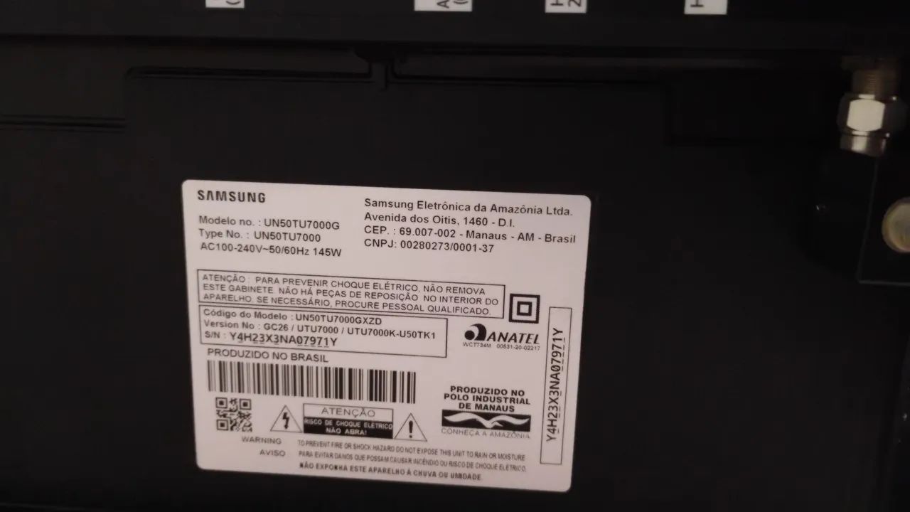 tv Samsung com defeito  - Foto 2