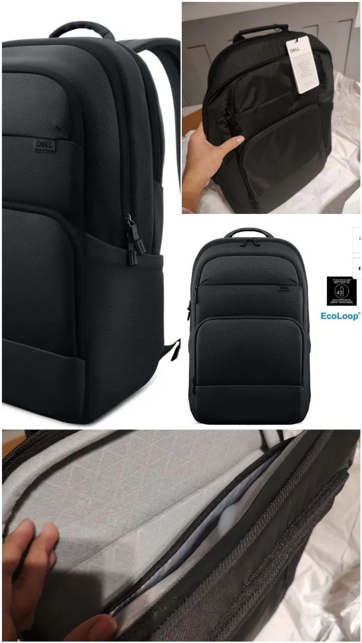 Mochila Dell Pro EcoLoop - NOVA COM ETIQUETA (Original)