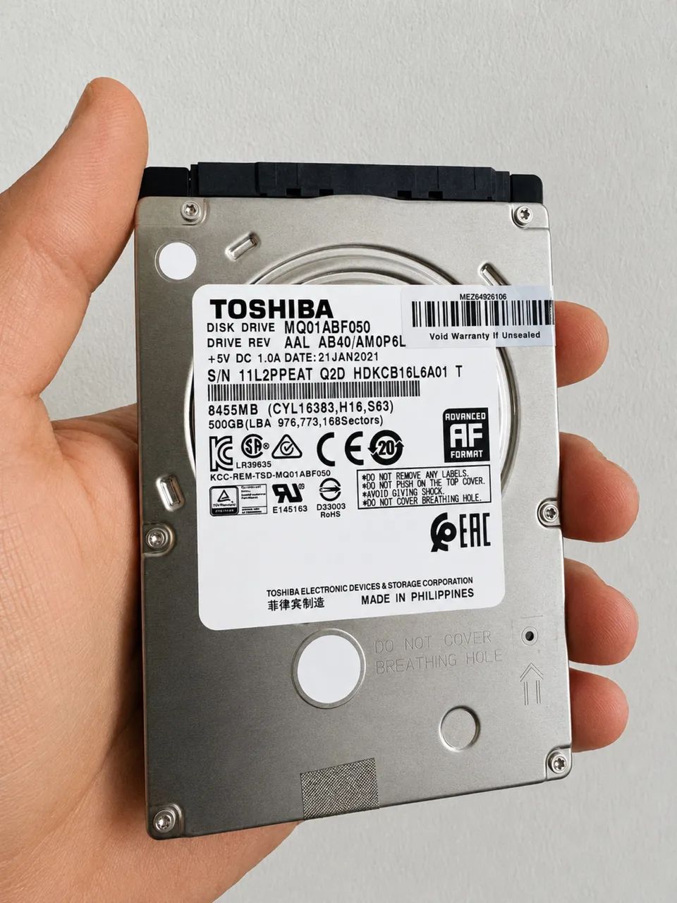 HD Toshiba 500GB - Foto 2