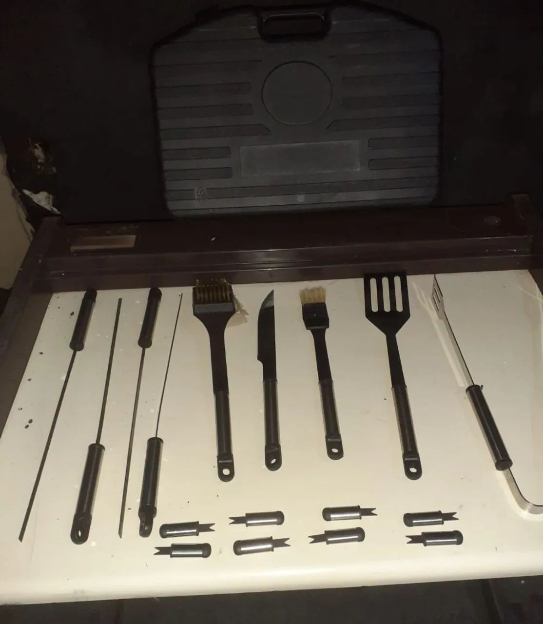 Utensílios para churrasco 