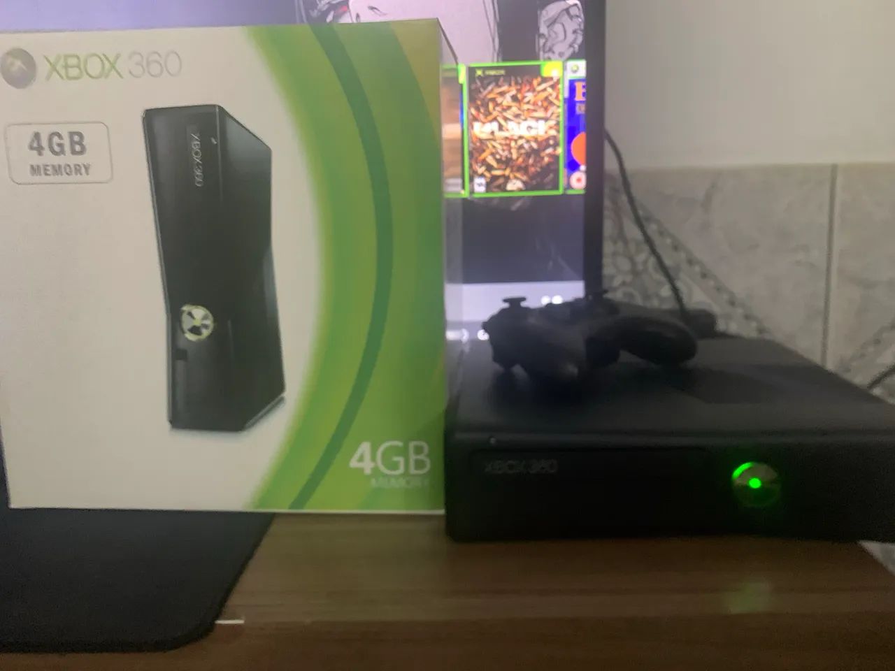 Xbox 360 Desbloqueado aurora  na caixa - Foto 2