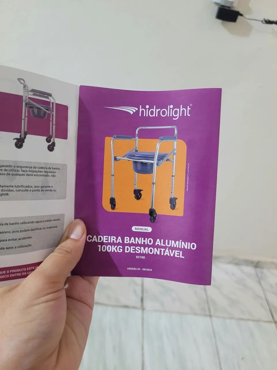 CADEIRA DE BANHO (HIDROLIGHT) - Foto 5
