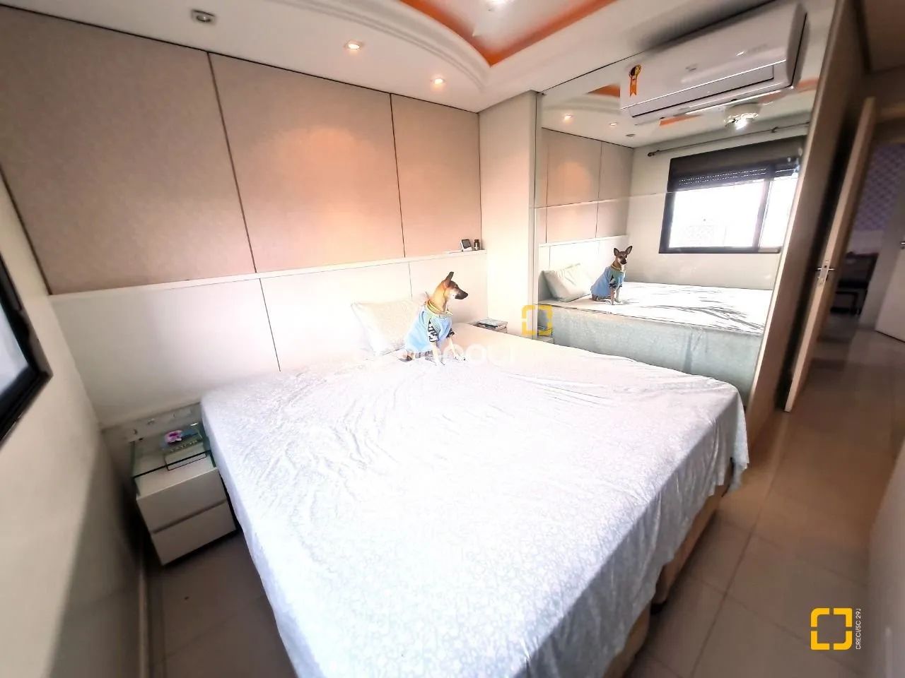 3 Quartos/Suíte, Semimobiliado, 2 Vagas, alto padrão - Foto 3