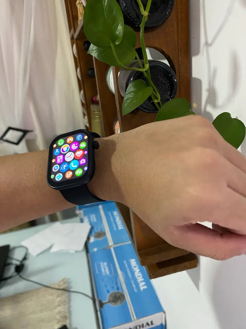 Relógio smartwatch Zeblaze Btalk Plus faz e recebe ligações novo lacrado  - Foto 4