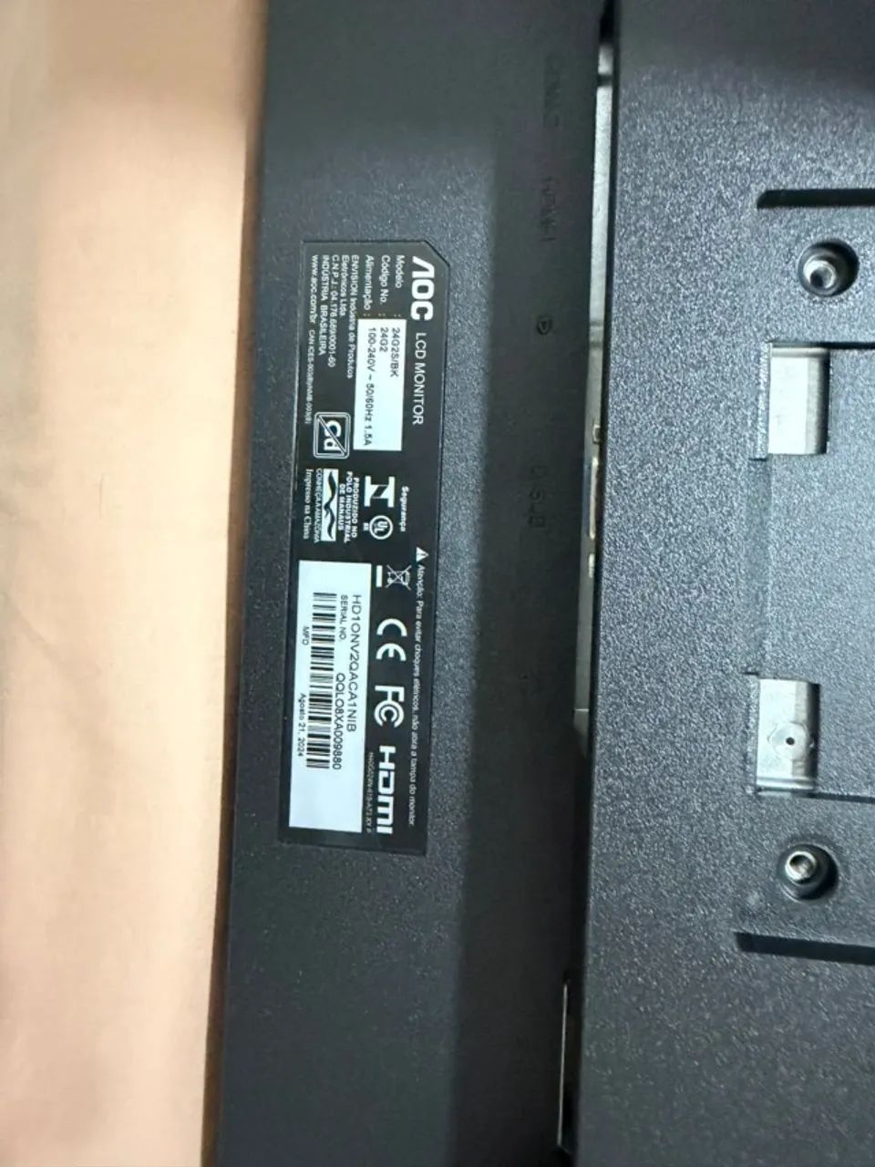 Monitor AOC 24G2 Hero 140hz - Foto 3