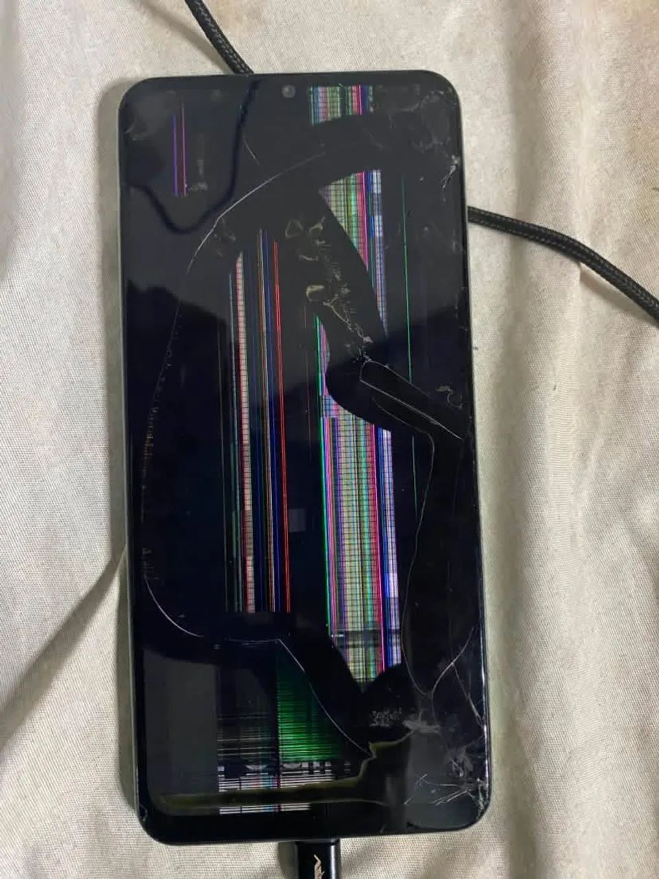 Celular realme note com a tela quebrada  - Foto 2