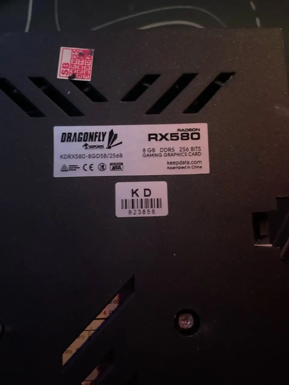 RX580 8GB (defeito) - Foto 3