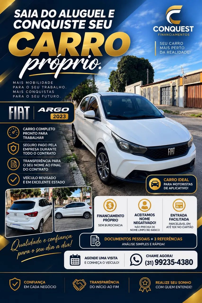 ALUGUEL PARA MOTORISTA DE APP