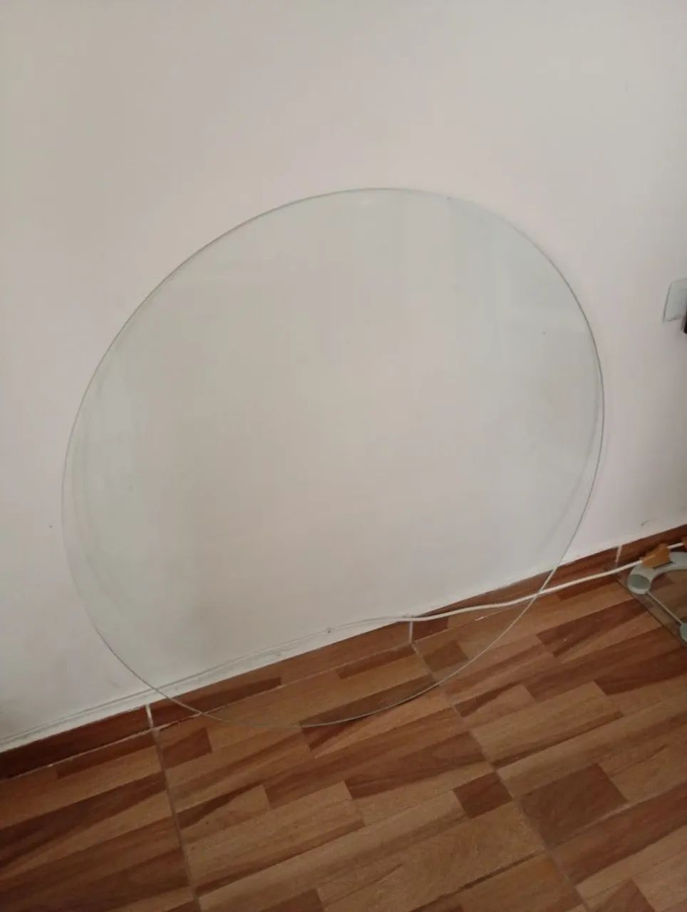 Tampo de vidro redondo para mesa