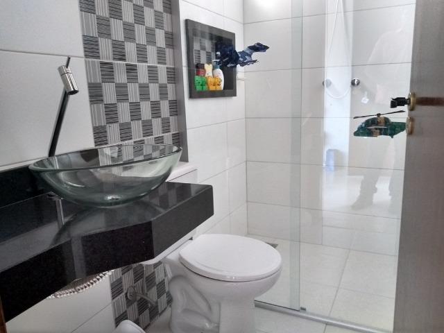 Samuel Pereira oferece: Casa Nova Moderna Sobradinho 3 suites Aceita lote Cabv BR-020 - Foto 19