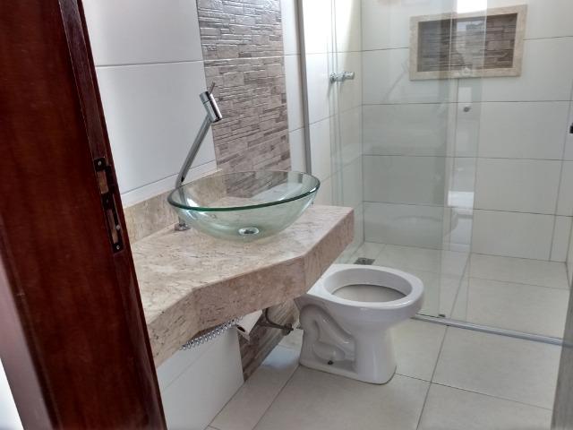 Samuel Pereira oferece: Casa Nova Moderna Sobradinho 3 suites Aceita lote Cabv BR-020 - Foto 8