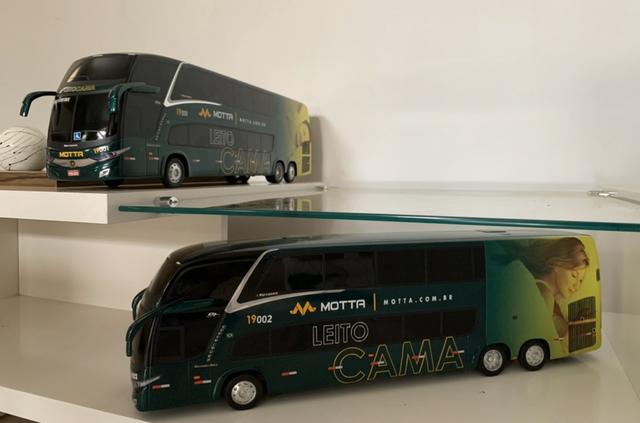 Miniaturas Ônibus MOTTA Leito Cama