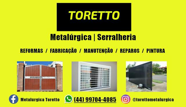 Metalúrgica e Serralheria - Reforma/Pintura/Fabricação