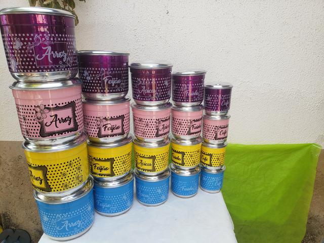 Latas de alumínio