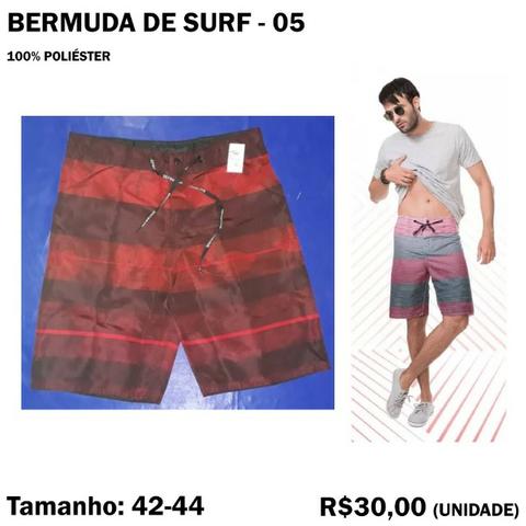 Bermuda Surf Surfista - Tamanho 42 - 44