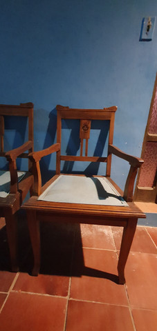 Conjunto de poltronas colonial - Foto 4