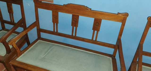 Conjunto de poltronas colonial - Foto 3