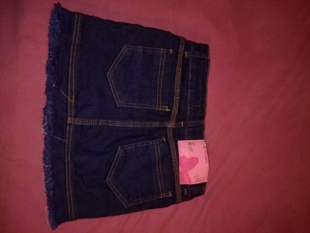Saia jeans para criança! - Foto 2