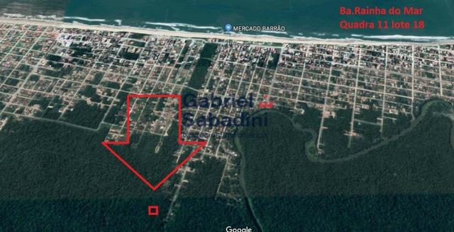 Terreno à venda, 390 m² por R$ 3.800,00 - Rainha do Mar - Itapoá/SC - Foto 4